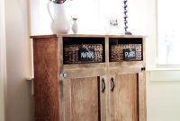 DIY Farmhouse Console Table