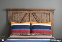 Farmhouse Barn Door Headboard Project