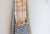 Create a Stylish Blanket Ladder for Less Than $10