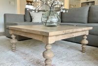 Crafting a Turned Leg Coffee Table