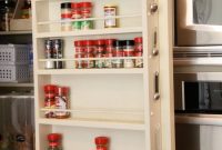 Maximize Pantry Space with a DIY Door Spice Rack