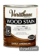 Varathane Stain in Early American