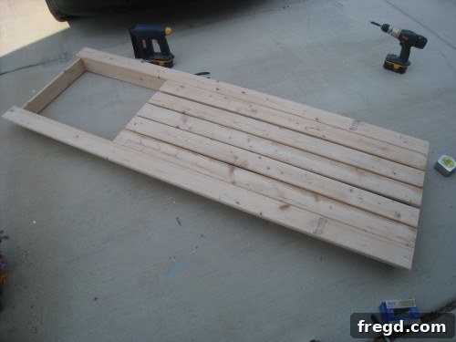Assembly Step 4 Woodworking details