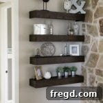 DIY Floating Shelves Project Summary