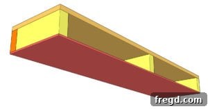 Assembling Shelf Top and Sides Step