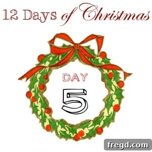 Day 5 of 12 Days of Christmas DIY Series Countdown