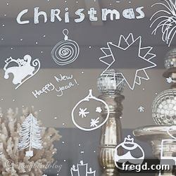 Liz Marie Blog Christmas Day 5 Home Decor Project Button