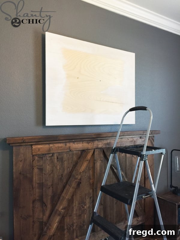 plywood-attached-to-wall