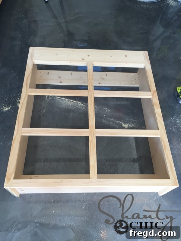 Cabinet with face frame securely attached