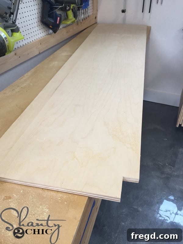 Optimizing My Sliding Barn Door Media Console with Custom Shelving 6 Side Panel with Corner Toe Kick Cut Out