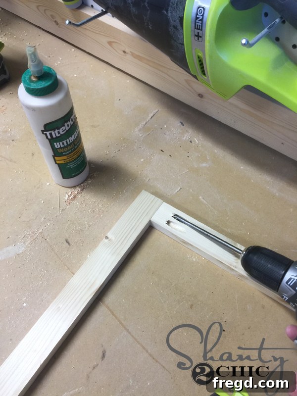 Building door frames for DIY office towers
