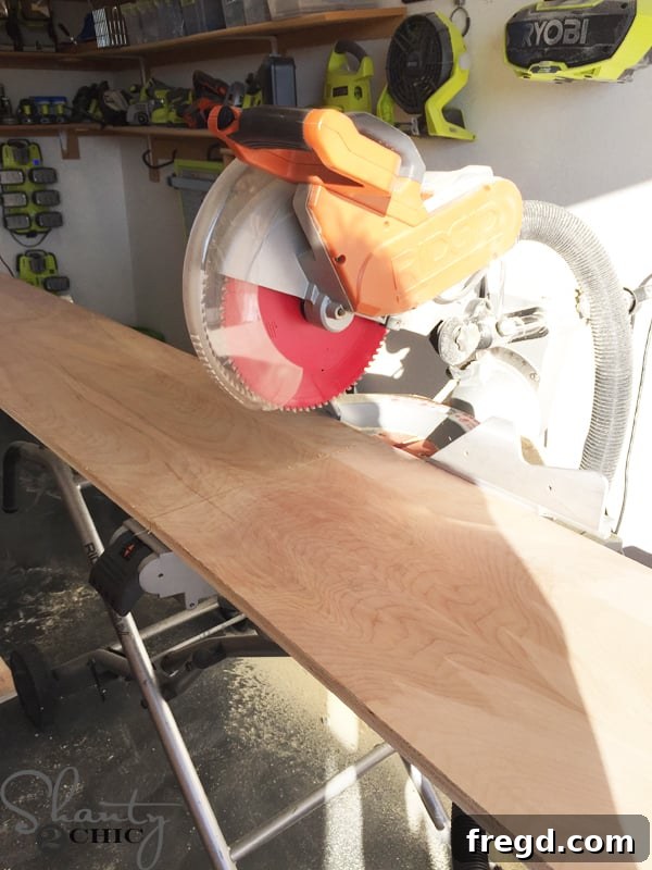 Cross-cutting plywood for office tower sides