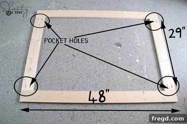 Build Wood Frame for Picture