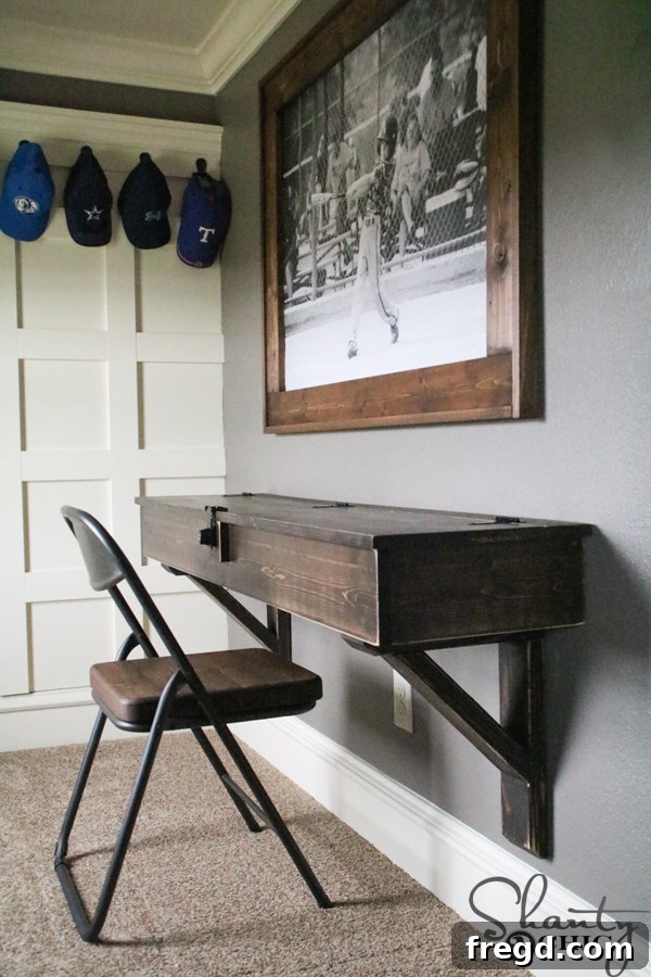 How to build a functional and stylish floating desk