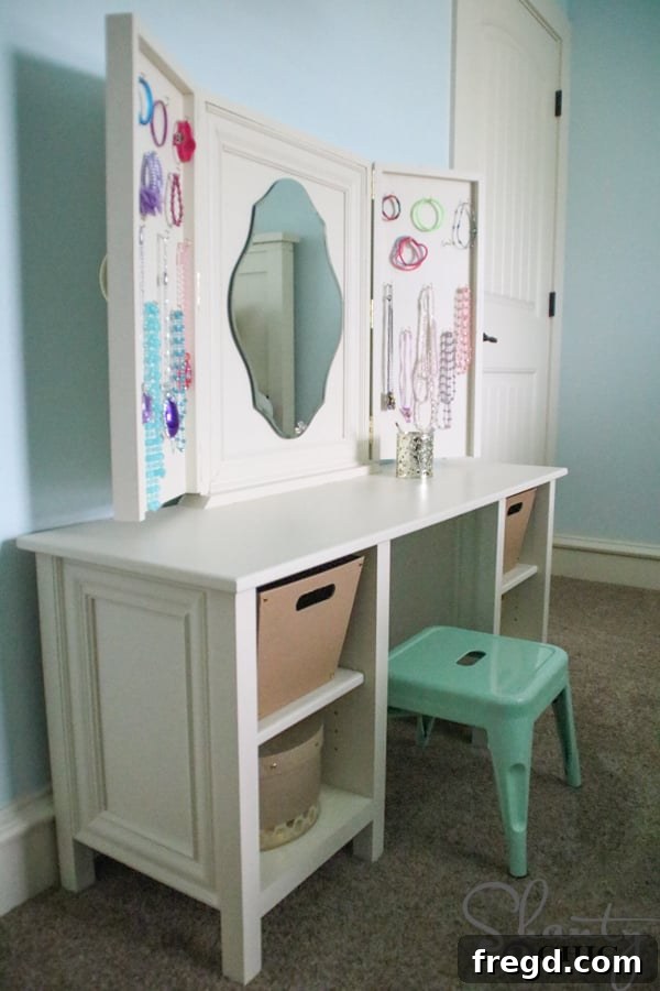 DIY vanity plans overview