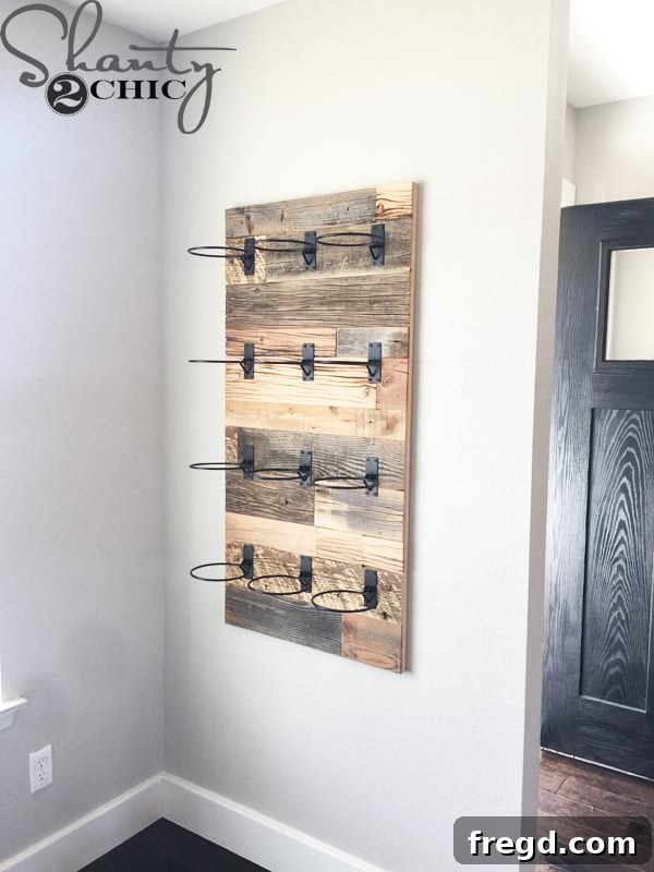 DIY Vertical Garden Planter 16 diy-barn-wood-wall-planter