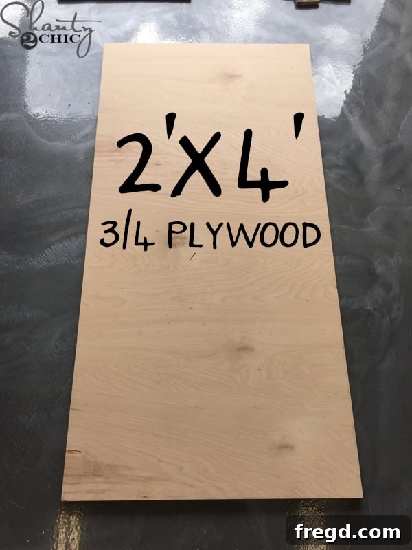 DIY Vertical Garden Planter 4 plywood-piece
