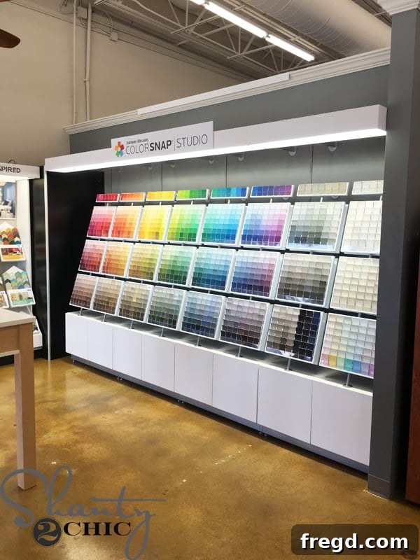 Create Your Dream Window Seat 27 Sherwin-williams-paint-chips