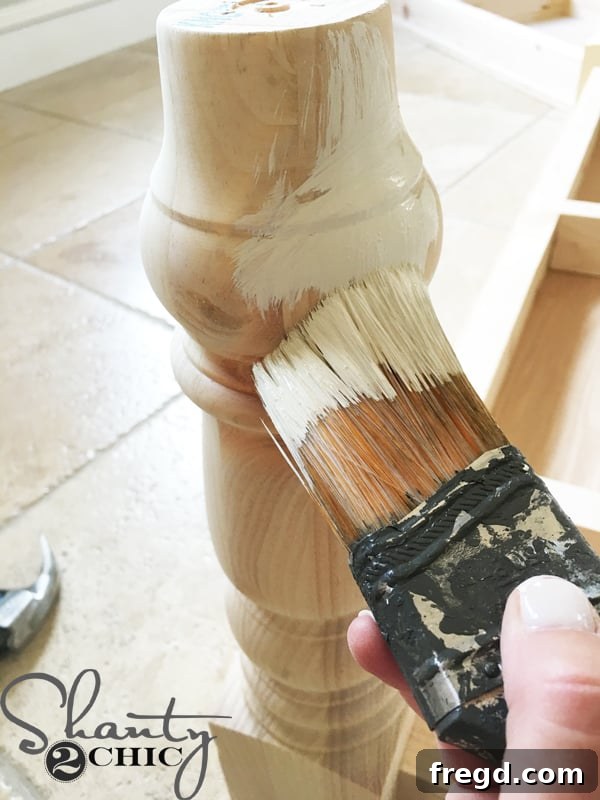 Create Your Dream Window Seat 32 paint-legs