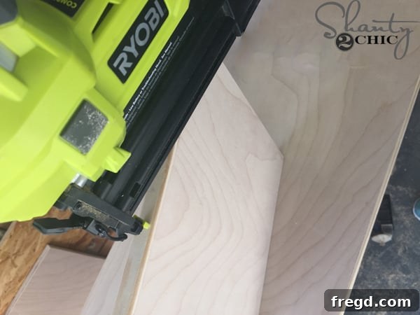 Create Your Dream Window Seat 36 attach-screen-mold-to-shelf