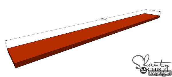 Craft a Plate Rack for Only $95 14 Shelf pieces cut to size for the DIY plate rack