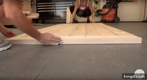 Your Custom Rustic Modern Dining Table 18 Building a Planked Table Top for DIY Dining Table