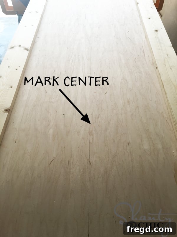 Rustic Glide Media Hub 25 marking-center-line-on-barn-door-for-design