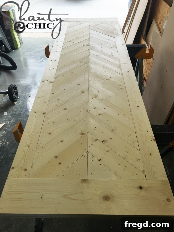 Rustic Glide Media Hub 36 barn-door-pattern-design-completed