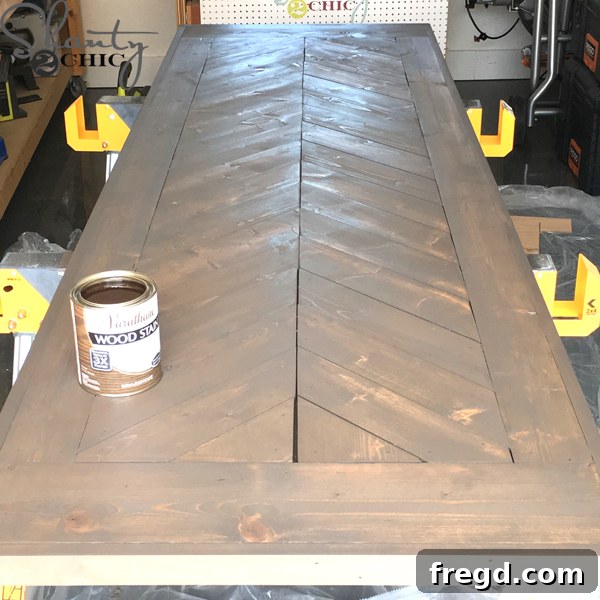 Rustic Glide Media Hub 41 finished-stained-barn-door-panel