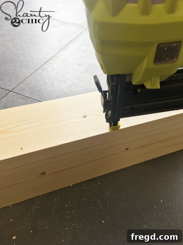 Build a Rustic Corbel for Seven Dollars DIY Video Tutorial 7 Assembled chunky back and top pieces of the corbel, ready for next step