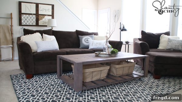 Rolling Crate Coffee Hub 28 Decorated living space with natural light