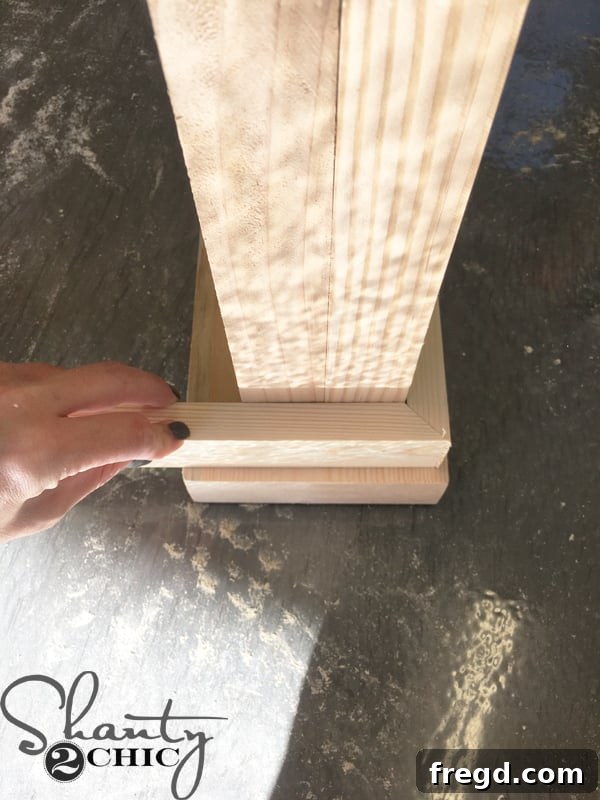 DIY Rustic Modern King Bed
