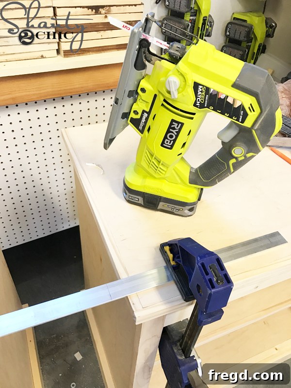 Make Your Own Barn Door Hardware for Just $20 11 Metal-cutting jigsaw blade