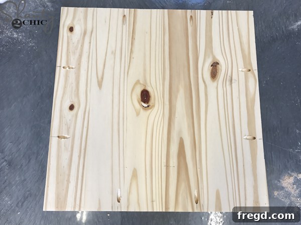 Cutting project panel for DIY game board