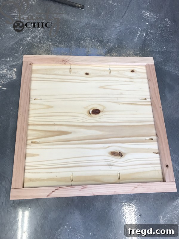 Drilling pocket holes for game board