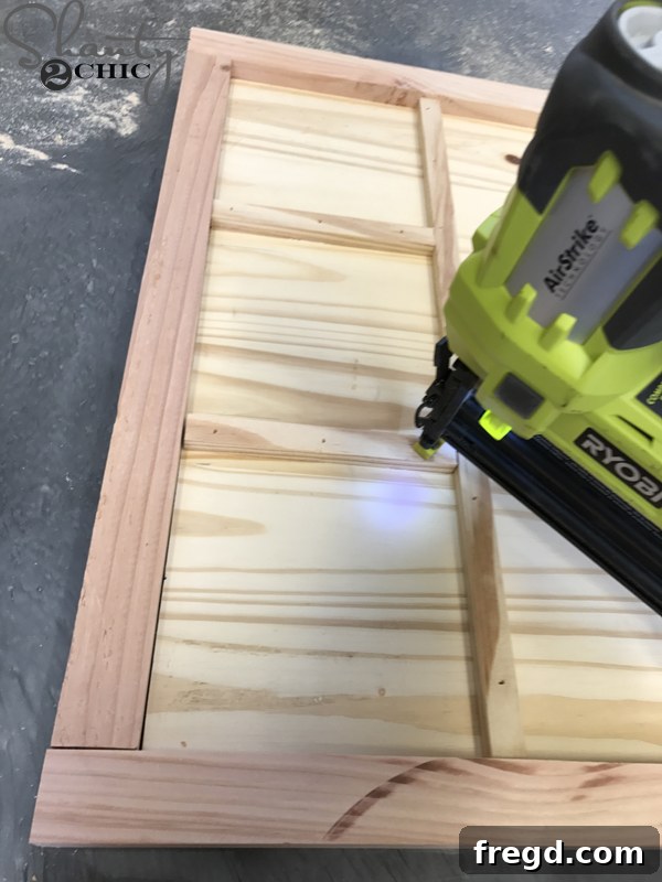 Adding trim for tic-tac-toe and hiding pocket holes