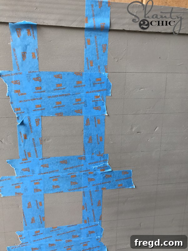Painting tic-tac-toe blocks