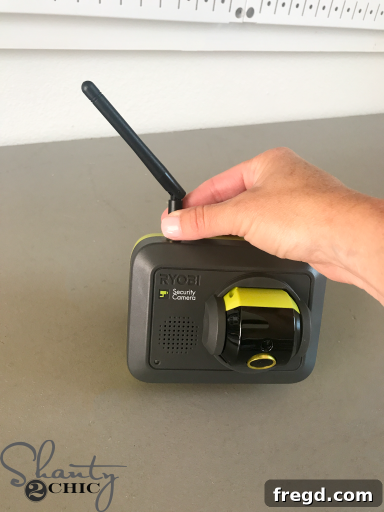 Upgrade Your Garage with New Ryobi Accessories & Win! 3 Introducing the Ryobi Garage Door Security Camera Module