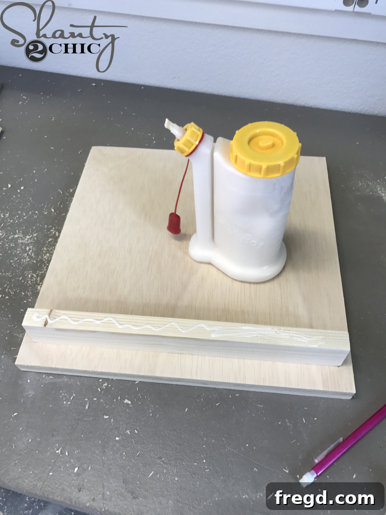 Assembling dry erase and cork board inserts for the organizer