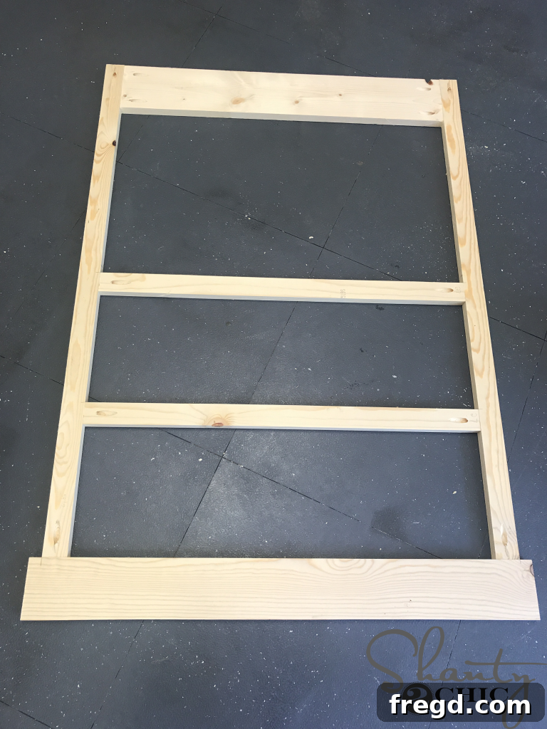Rustic Coffee Station with Sliding Door 6 Cabinet box assembled