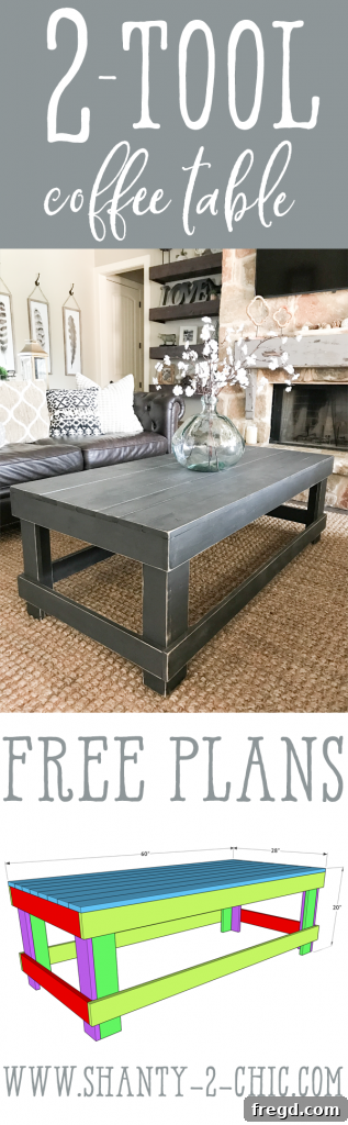 Stylish decor details complementing the living room aesthetic and DIY furniture