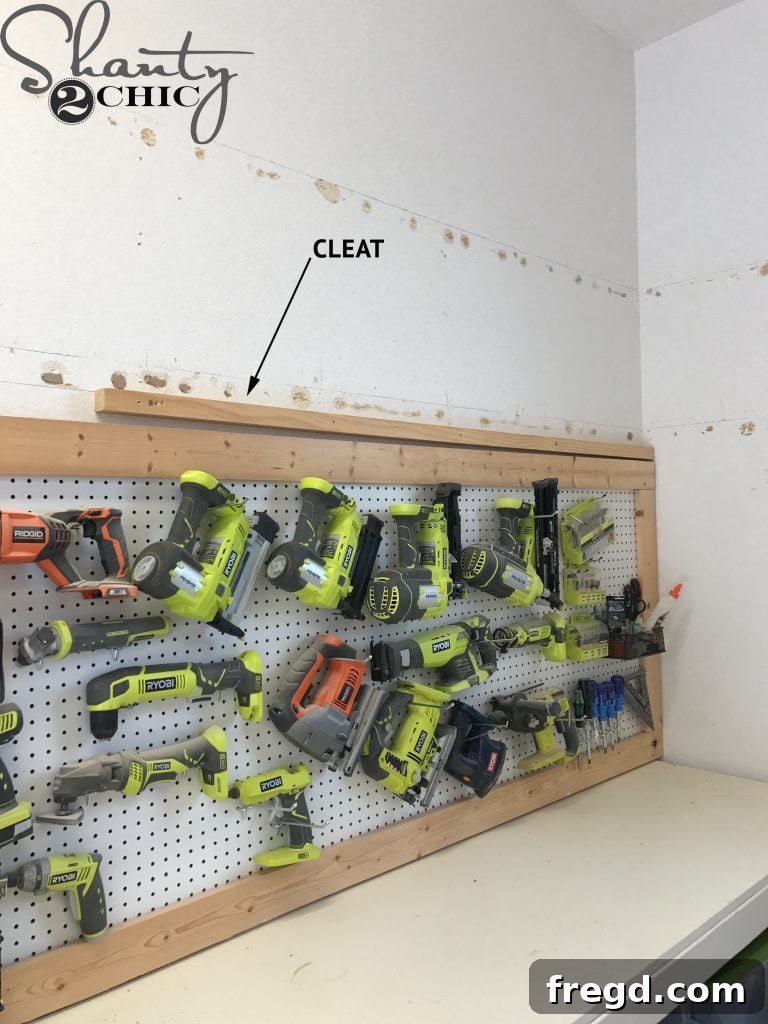 Test fitting DIY cabinet doors with hinges before final painting and installation