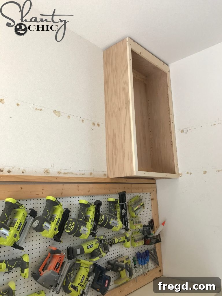 Installing a wall cleat for level DIY cabinet hanging