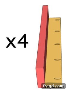 Crafting Your Ultimate Workspace 17 Assembling workbench leg components
