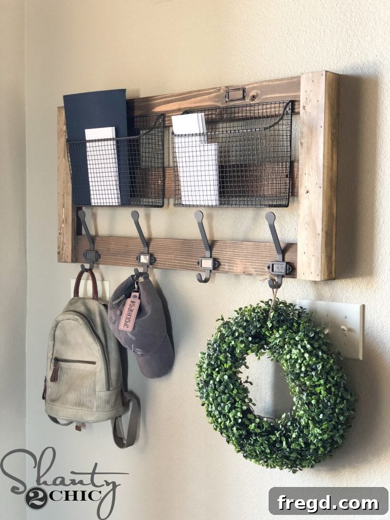 Craft Your Custom Wall Organizer 2 Custom DIY Wall Organizer for Home Organization