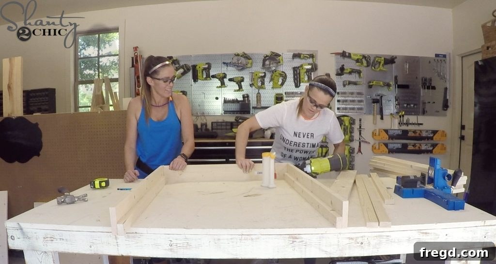 Important tip: ensure cleat assemblies are mirror images for proper dog bed construction