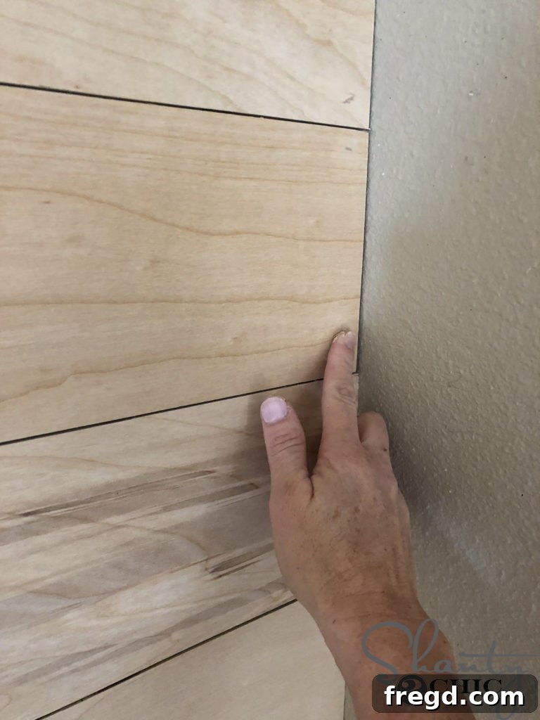 Shiplap Around My Fireplace
