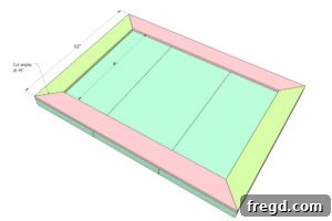 Instruction for installing horizontal trim