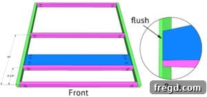 Headboard assembly diagram