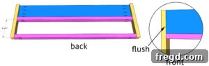 Footboard assembly diagram